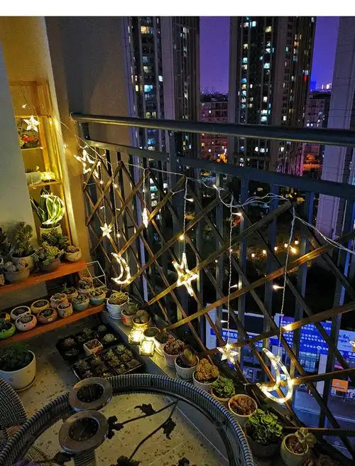 小米mi生态米家通用星星太阳能灯串户外庭院灯防水花园布置顶楼阳台