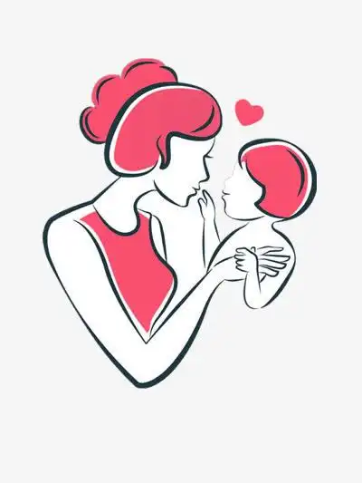 手绘/卡通 卡通元素 > 母婴插画矢量图 收藏 [声明] 觅元素所有素材为