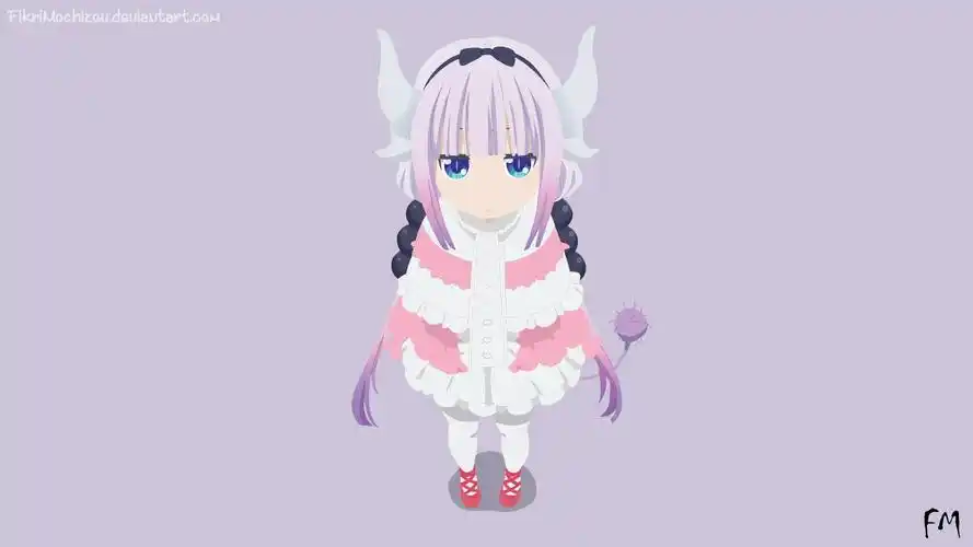 【动漫壁纸】 小林家的龙女仆-康娜卡姆依 美图赏析