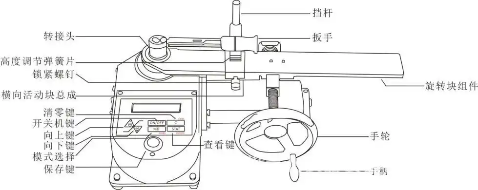 anbh2050100200500扭矩扳手拧紧力测试校准仪