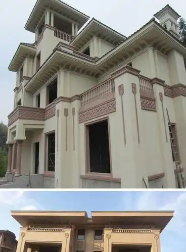 外墙线条效果图大全 真石漆外墙线条效果图大全