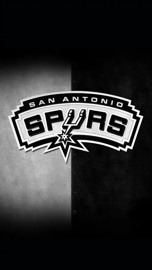 nba马刺队黑色主题