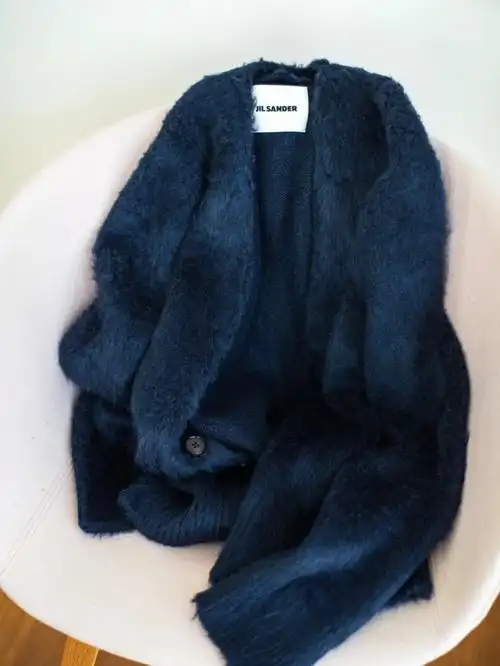 jil sander真丝开衫