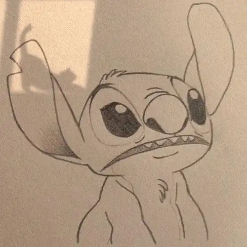 史迪仔手绘过程图