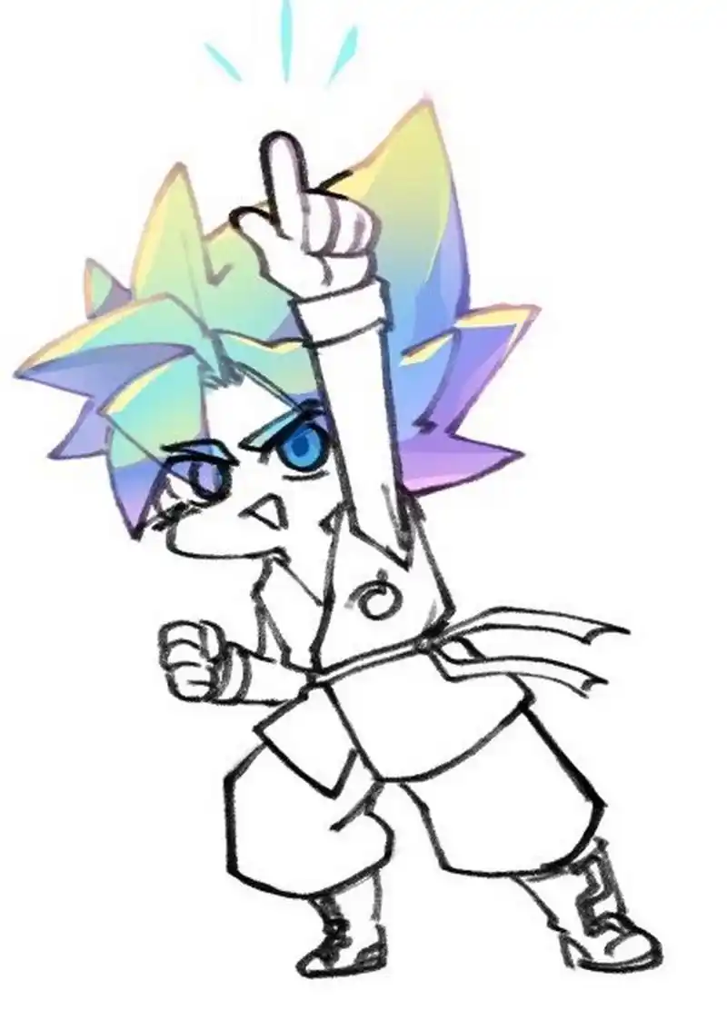 龙珠超# 超蓝悟空