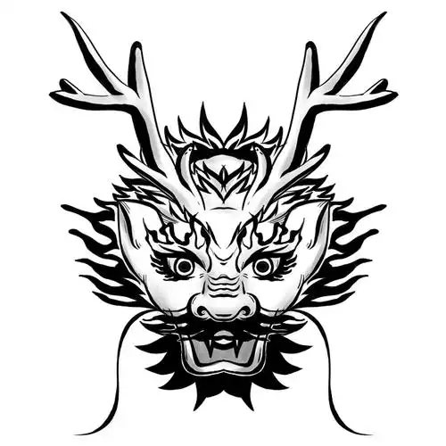 龙|平面|图案|倾珹 - 原创作品 - 站酷 (zcool)