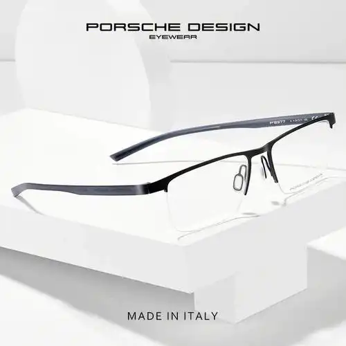 保时捷眼镜porschedesign时尚半框眼镜
