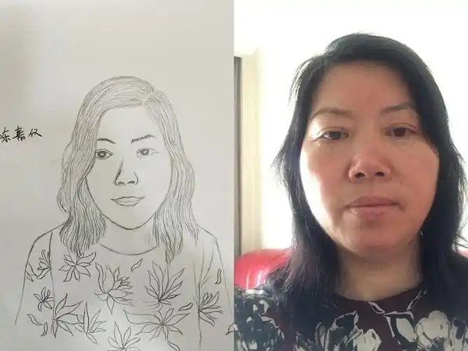 12周六下午总校琳琳老师学院素描班《妈妈,最美!》