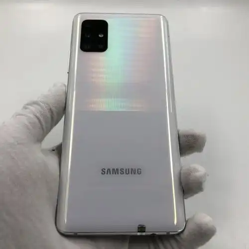 官方质检99成新 5g全网通 8g/128g 国行 清新白 三星 galaxy a51 5g