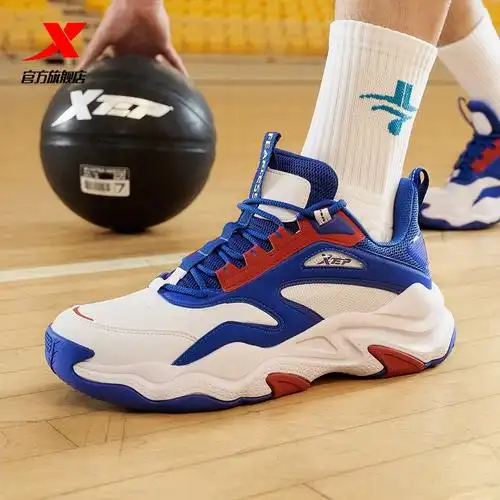 特步男鞋篮球球鞋2021年春季新品低帮轻便潮流篮球鞋