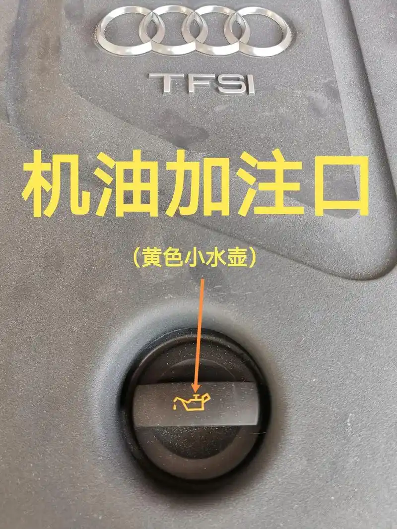 汽车液面加注口标志.不要再加错了!了解一下!#二手车 #每天 - 抖音