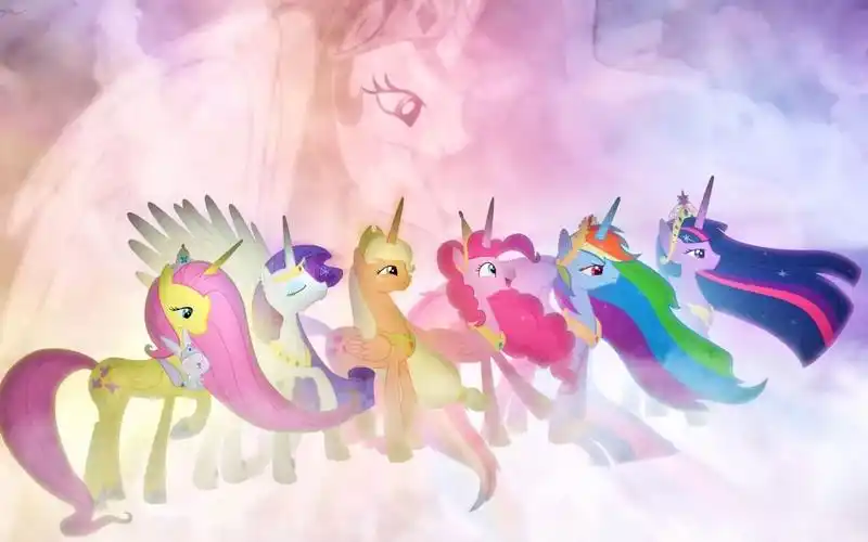 当小马中所有角色都变成天角兽