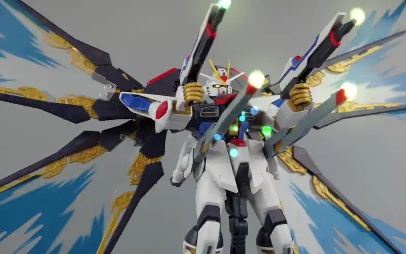 tony晓小玩具也疯狂 75期 万代mg强袭自由高达 机动战士高达seed 高达