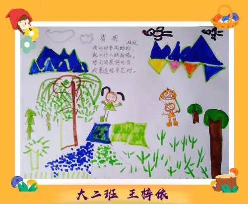 63880部队幼儿园"科学防疫 家园共育"(七)大二班《颂古诗绘童心》主题