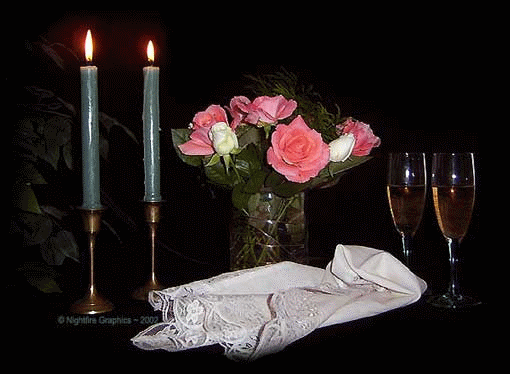 gif动画:烛光组图