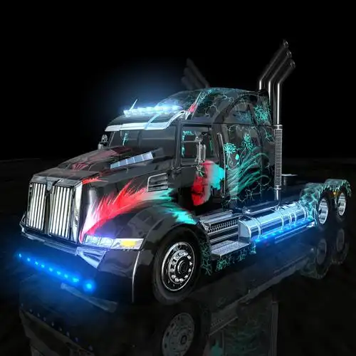 擎天柱原车车型,闲时做的一个小作品