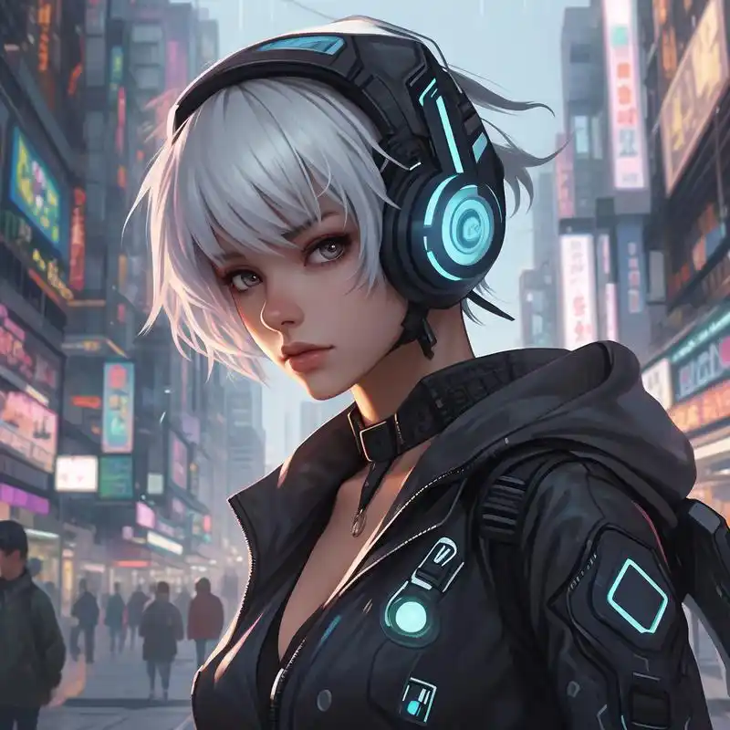 9197赛博朋克风潮,头像焕新季! 想要点燃你的微信头像吗?