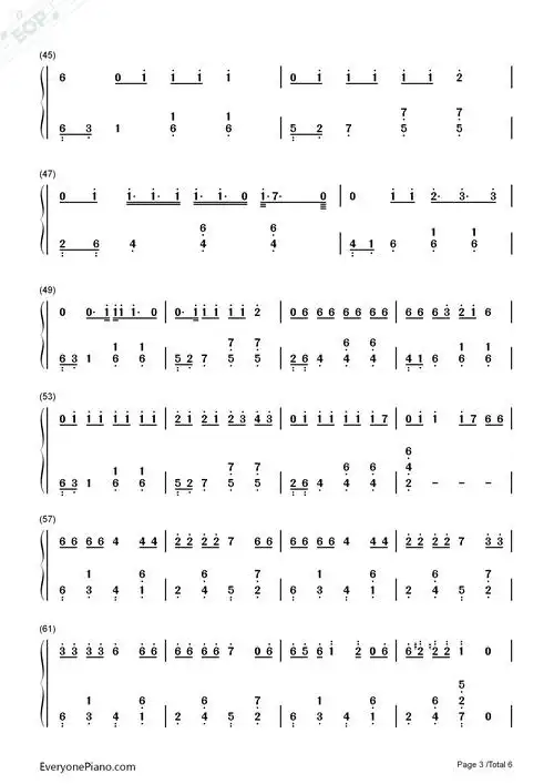 savages-marina and the diamonds双手简谱预览3