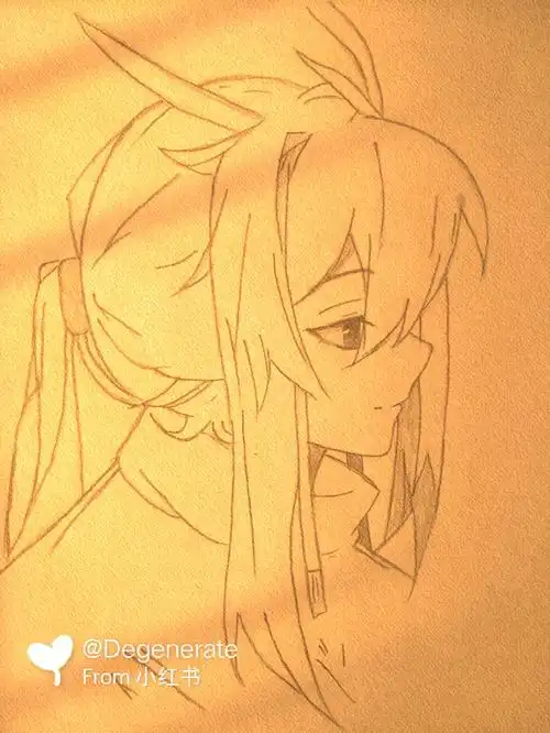 手绘临摹  #光遇绘画过程图 #翼神   背对山河,踏清风明月.