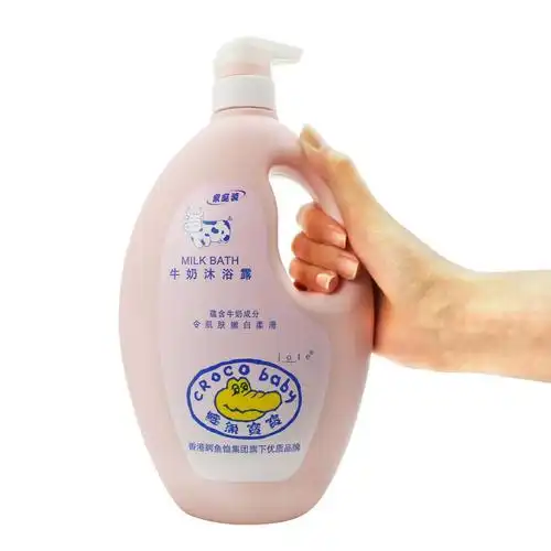 鳄鱼宝宝 牛奶沐浴露1100ml(牛奶滋养 沐浴液 沐浴乳)