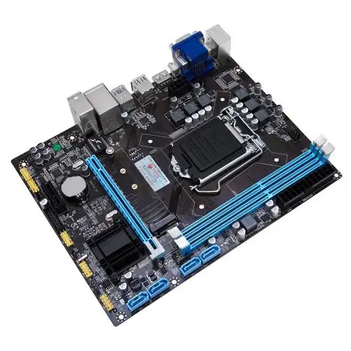 cpu新款套装台式1150针i35i71155华南b75b85h61电脑主板主板