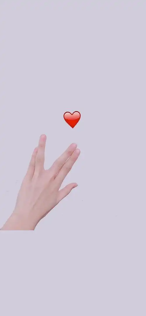 爱你的手势图片,8023是什么意思(我爱你,告白手势-壁纸)