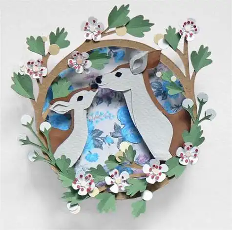 立体剪纸让剪纸艺术上了一个新的高度