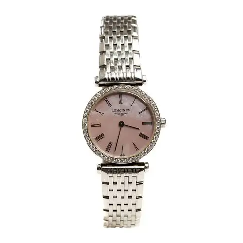 longines(浪琴)嘉岚系列女士石英镶钻腕表