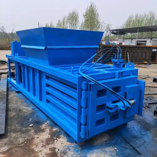 液压废金属打包机卧式废铁液压压块机,废纸液压压缩机