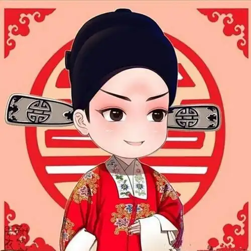 粉墨登场q版京剧人物粉墨登场