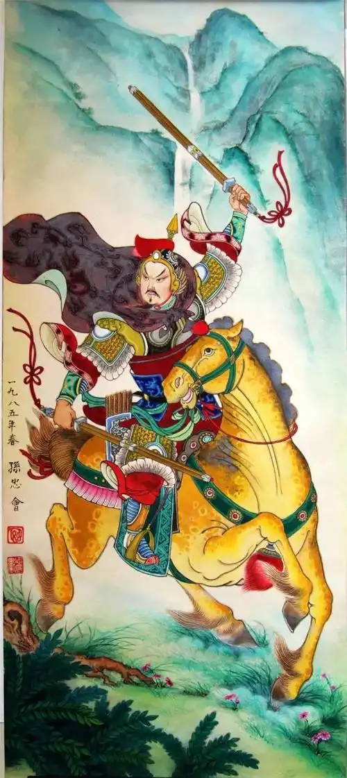 【欣赏】传统工笔刀马人物,看着太过瘾了!