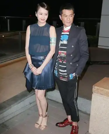 梁咏琪与古天乐(资料图)