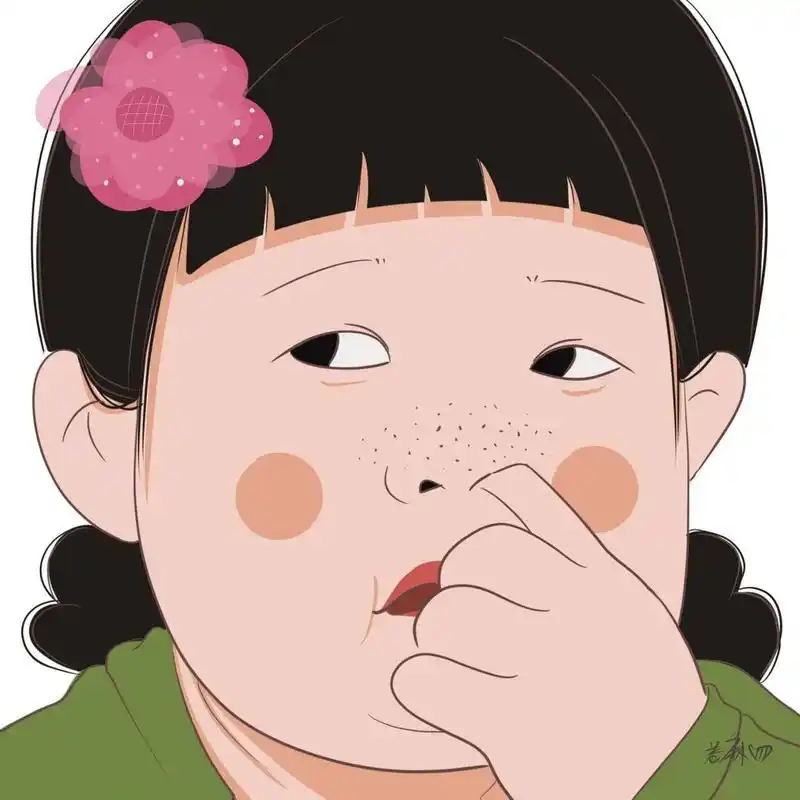 约稿# #头像# #插画# #头像分享# #可爱头像# #插画分享# #女生头像