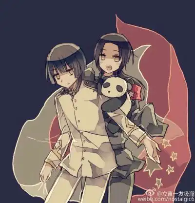 aph极东组转自微博 立直一发吸溜