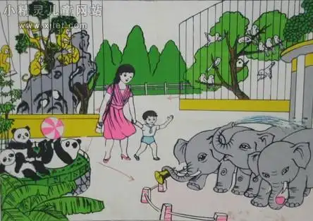 看图讲述:在动物园里-美文推荐 - 新北区新桥中心幼儿园
