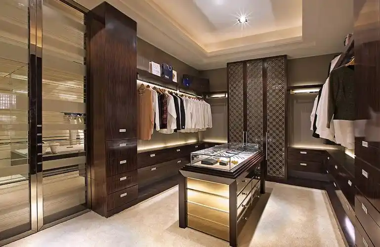 一般人装修不起这么奢华衣帽间设计太美了
