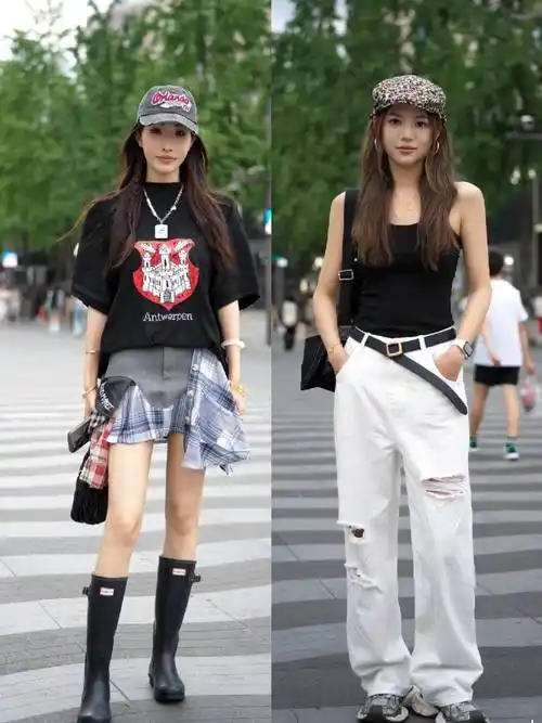 杭州女生是懂氛围感的,留长发,穿长裙,洋气显瘦,赚足回头率!