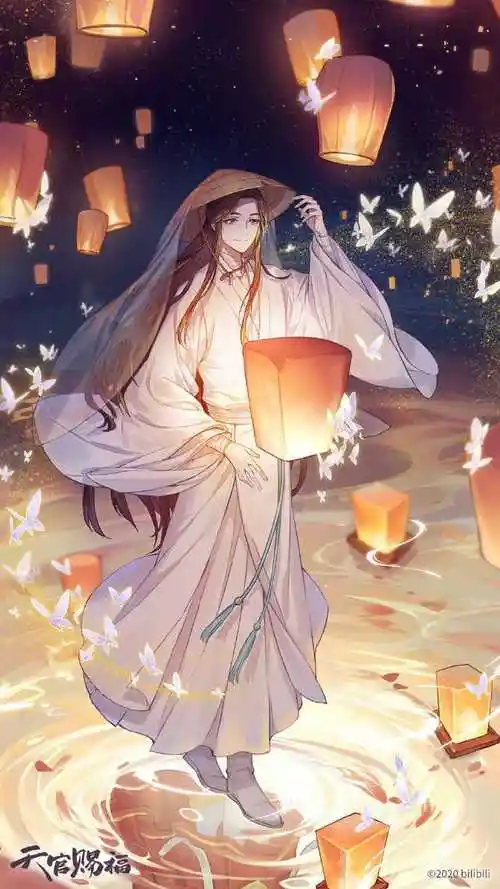 漫画超话#天官赐福##花怜#非常好看的一组图,喜欢这种画风
