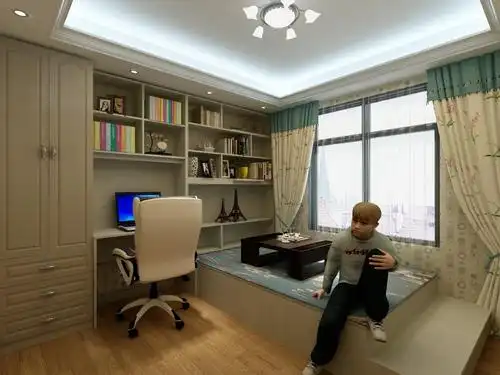 小卧室改造多功能书房