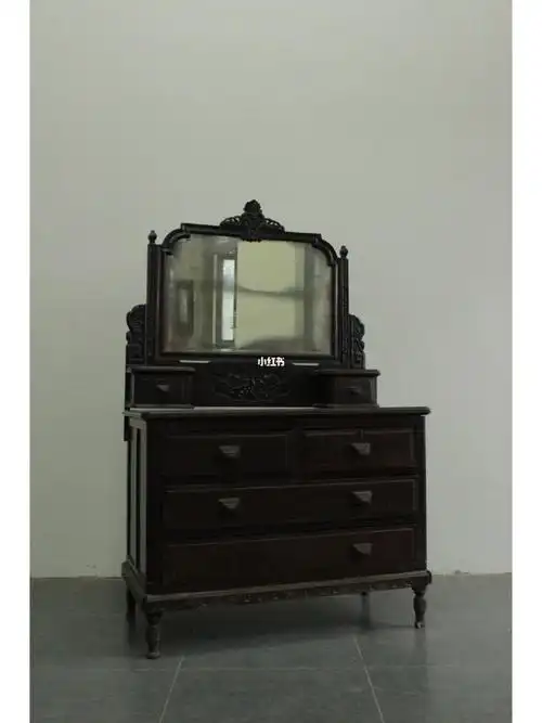 民国花梨木梳妆台