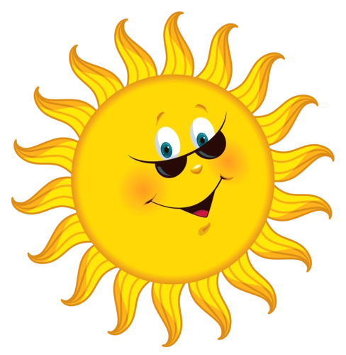 transparent cartoon sun png clipart picture