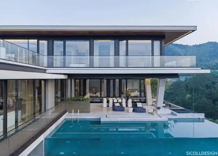 宋卫平首个现代山居别墅绿城安吉桃花源未来山