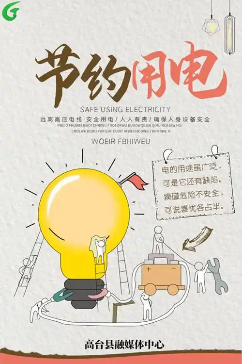 海报|节约用电 人人有责