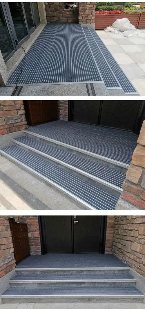 台阶垫别墅进门门口防尘脚垫办公楼公司楼梯防水垫户外踏步垫t12直铺