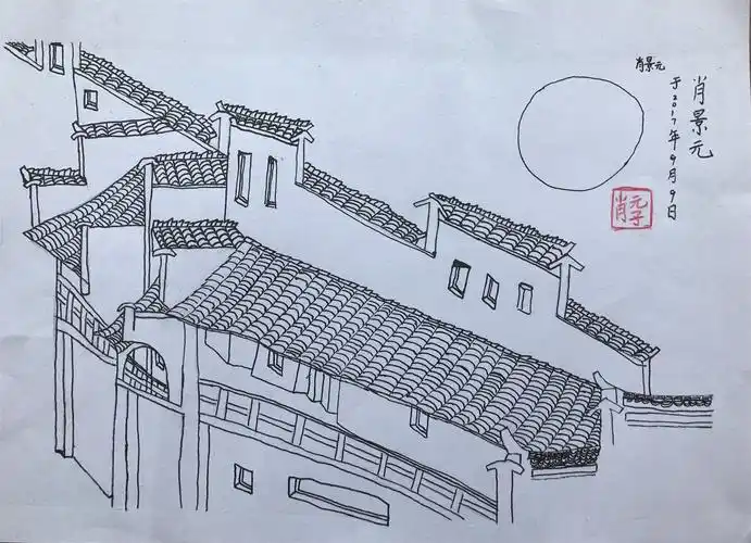 徽派民居-成都市-成都市实验小学肖景元