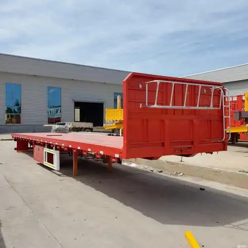 平板式挂车9米至13米平板半挂车纯平板