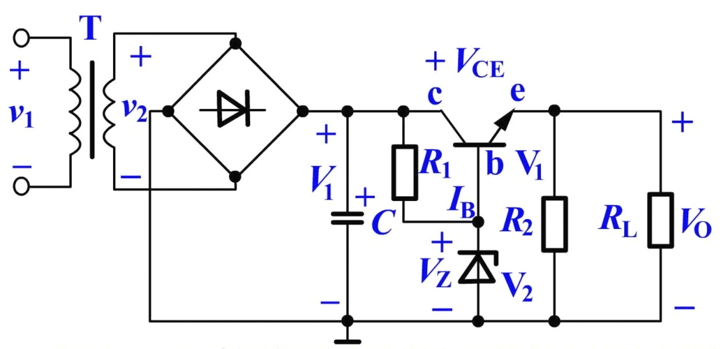 串联型晶体管稳压电源