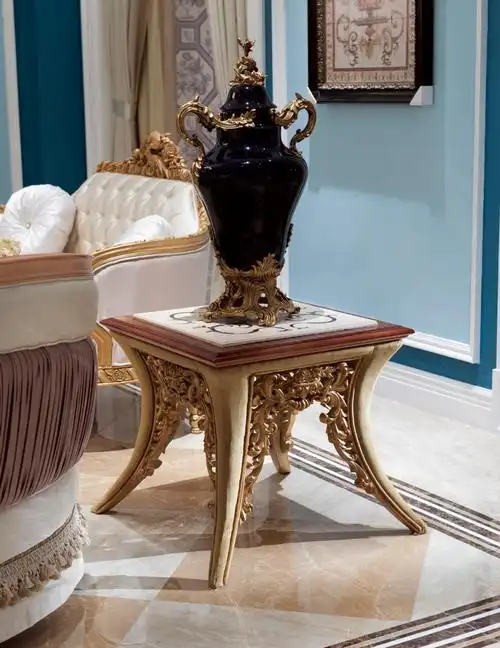 软装素材 新古典家具 边几 新古典风格新古典后现代家具边几角几