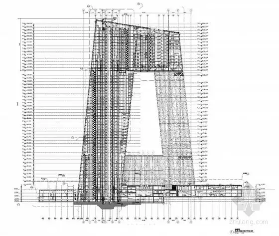 [方案][北京]知名地标性电视台设计方案文本(国际知名建筑师)