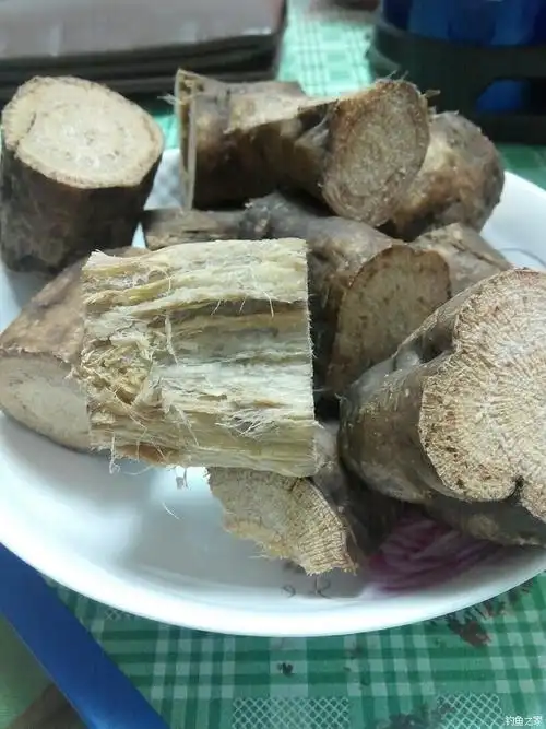 蒸熟了的白葛,又沙又甜,一天的劳动慢慢享受,在这